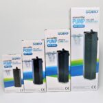 Sobo WP-707C Akvaryum Köşe İç Filtre 650 L/S 12 W