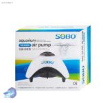 Sobo SB-830A Ultra Sessiz Akvaryum Hava Motoru Tek Çıkış 1x6Lt