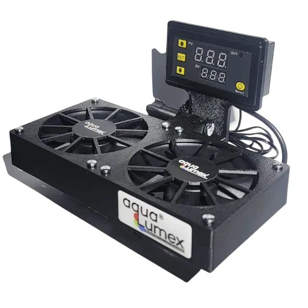 AquaLumex Cool Akvaryum Soğutma Fanı + Dijital Isı Kontrol Paneli