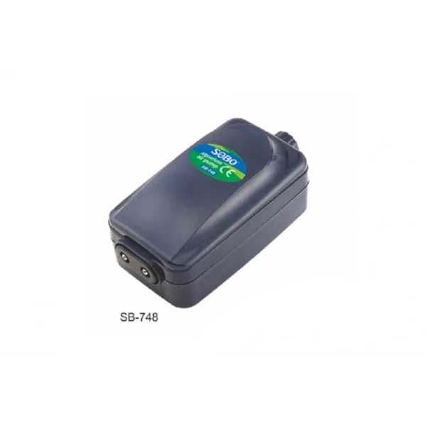 Sobo Ultra Sessiz Ayarlanabilir Çift Çıkışlı Akvaryum Hava Motoru SB-748