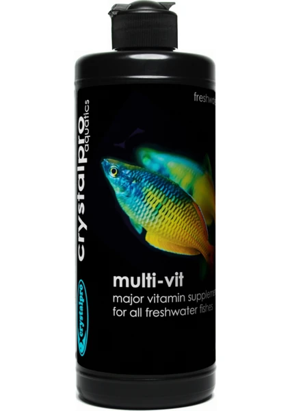 Crystalpro Multi-vit Fresh Water Akvaryum Balık Vitamini 500ml